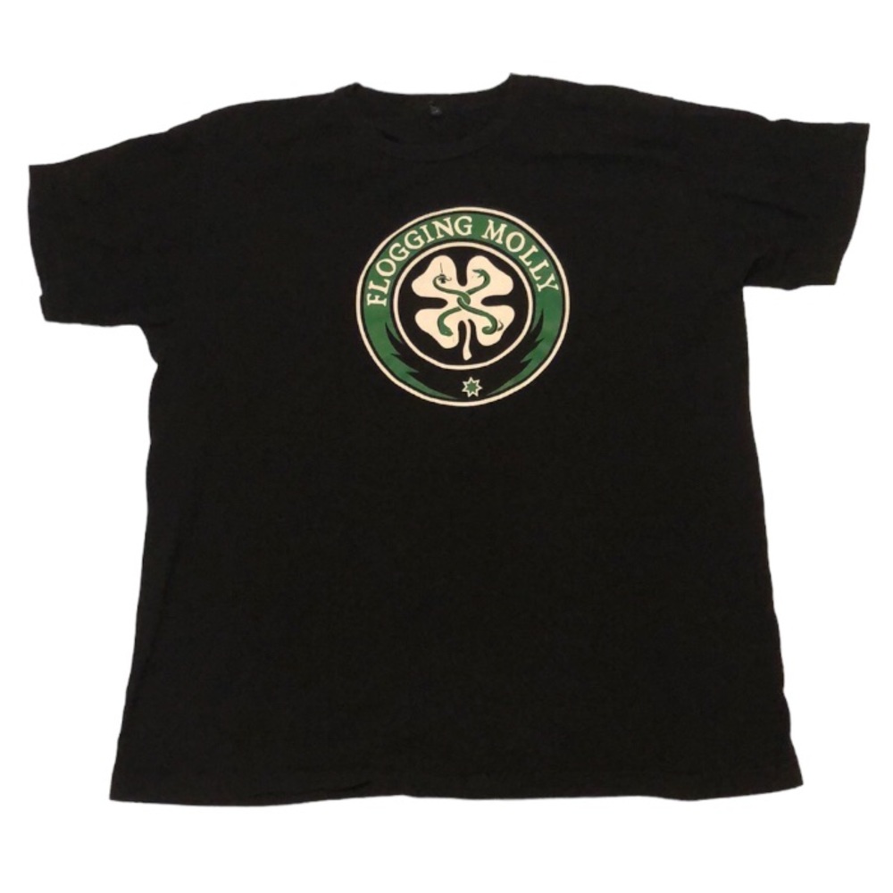 Flogging Molly Men’s Vintage Concert Shirt  Size Xl